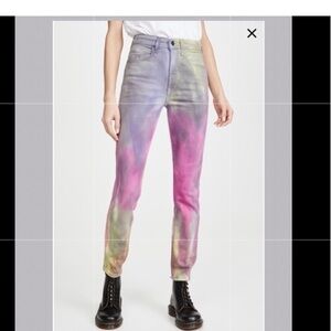 Jordache Cosmic Dye Vintage Crop Jean NWT Size 26